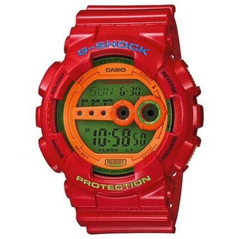 G-SHOCK】 GD-100HC-4JF HYPER COLORS - 腕時計(デジタル)