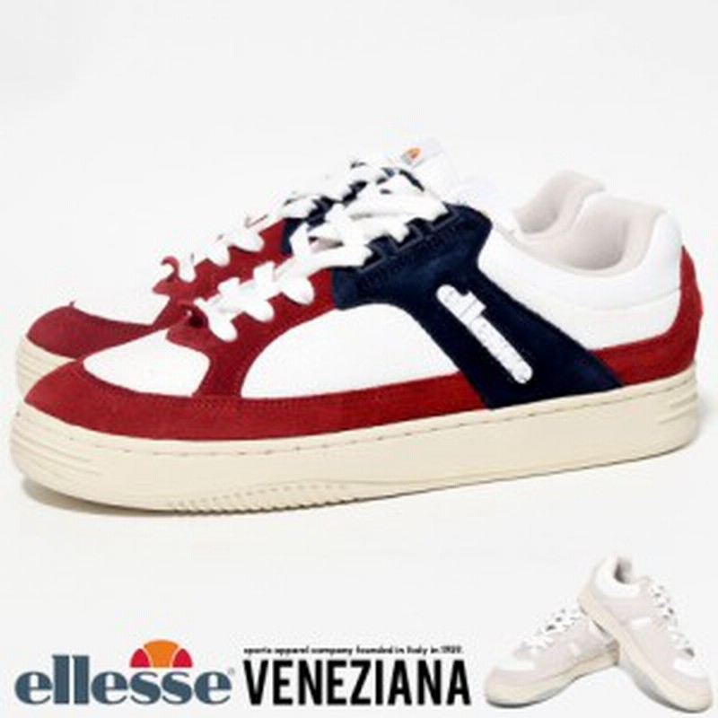 セール Ellesse エレッセ スニーカー シューズ ローカット Heritage Vinitziana ヘリテージ ベネチアーナ Efh91 通販 Lineポイント最大1 0 Get Lineショッピング