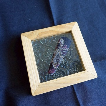 Slowly古著/Vintage/古著手做髮夾A2