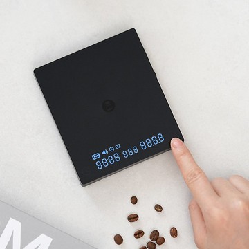 【TIMEMORE 泰摩】黑鏡 Mini 台灣流速版咖啡電子秤(義式手沖雙)