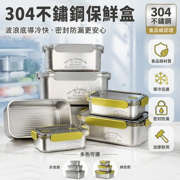 台灣出貨 食品級304不鏽鋼飯盒 加厚雙格便當盒 微波爐加熱保鮮盒 透明蓋卡扣密封 學生上班族帶飯餐盒 可冷凍冷藏