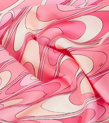 Pucci Onde and Iride silk twill scarf