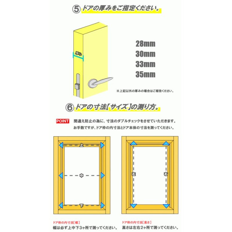 洋室建具 トイレドア タイプ HB高さ：601〜1820mmのオーダー建具は