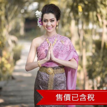 泰國｜粉紅三頭象神、金色大佛虎穴寺、桂河天空步道、茉莉之城、網紅雨林風咖啡廳5日｜兩人成行-24BKK5BCR7