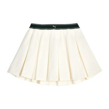 Puma 百褶短裙 MSC Pleated MondaySleepingClub 聯名 白 638983-87
