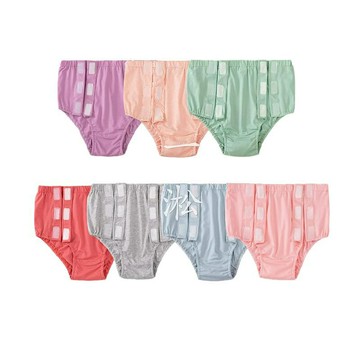 女性内褲 純棉易穿脫護理內褲石骨折術后臥床癱瘓老人殘疾人專用方便短褲