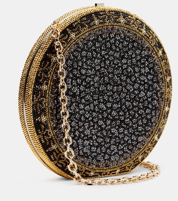Judith Leiber Couture Royal Caviar crystal-embellished clutch