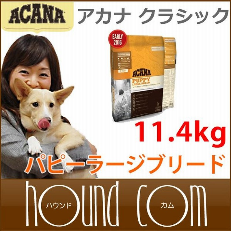 お取り寄せ商品 ドッグフード 子犬 幼犬用 アカナ パピーラージブリード 11 4kg 大型犬の子犬向け 犬のエサ 通販 Lineポイント最大0 5 Get Lineショッピング