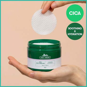 VT Cica Mild Toner Pad