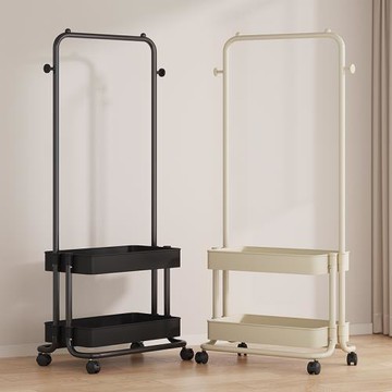衣帽架落地移動掛衣架家用臥室掛包架收納置物架室內多功能晾衣架
