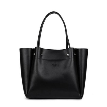 z外貿女包2023新款大容量軟皮手提極簡通勤單肩購物子母托特包