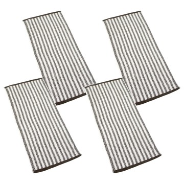 MORINO 摩力諾 美國棉抗菌防臭亮彩直紋毛巾 MO774  橄欖綠  4條