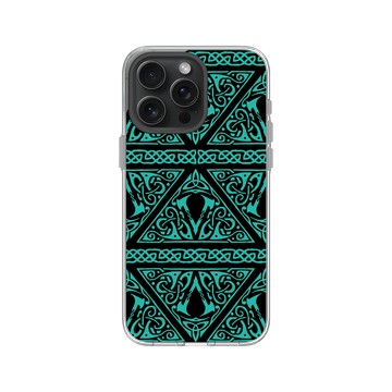 iPhone 15 Pro Max Clear 透明 - Assassin's Creed - Valhalla - Crest Pattern