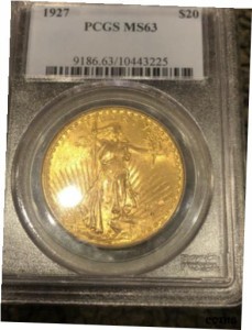 アンティークコイン NGC PCGS ST. GAUDENS GOLD DOUBLE EAGLE MS-63