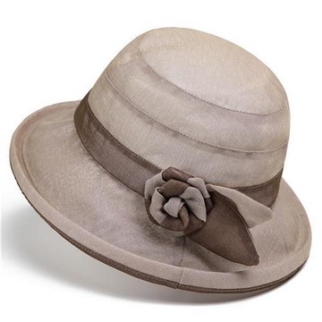 【巴黎精品】現貨+預購 防曬帽漁夫帽遮陽帽戶外登山帽透氣速乾-花朵捲邊盆帽女帽子4色a1jg37