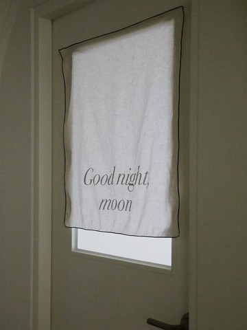 Good Night Moon Fabric Textiles [Allgray]