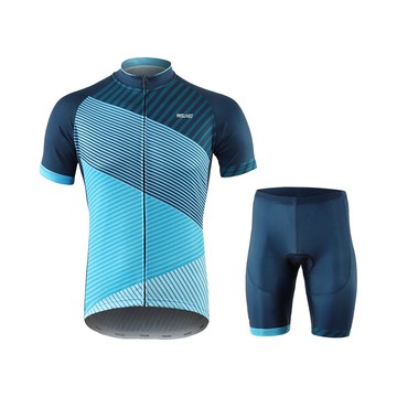 夏季透氣速干印花短袖騎行服套裝山地自行車服多款Z10系