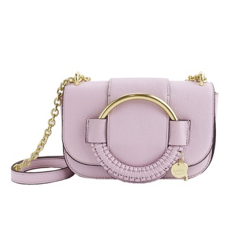 SEE BY CHLOE HANA系列山羊皮鏈帶相機/斜背包（粉紫） _廠商直送