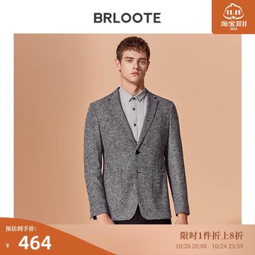 【兩粒扣】Brloote/巴魯特西服男 商務休閑青年紳士便西西裝 春秋