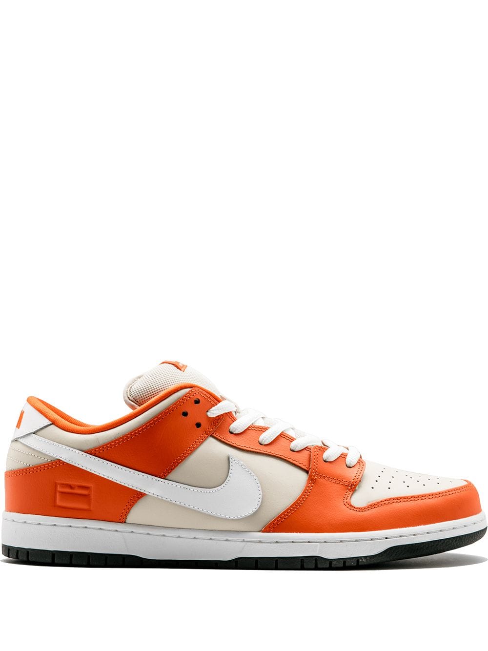 Nike - Dunk Low Premium SB sneakers - men - Polyester/Leather/Rubber - 8.5 - Orange