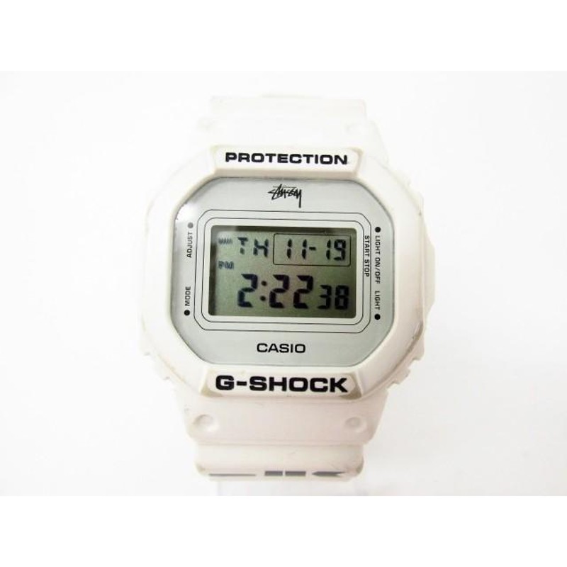 腕時計》G-SHOCK×STUSSY ステューシー コラボモデルDW5600VT 限定 ネーム サッカーコレクション【中古】 |  LINEブランドカタログ