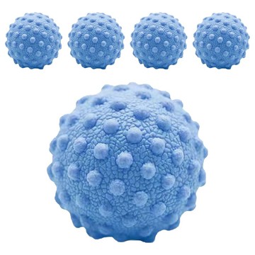三次方 凸點筋膜球 顆粒款 5顆  藍色  FK065