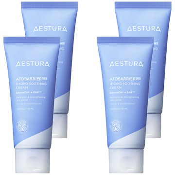 AESTURA Atobarrier 365系列水潤保濕舒緩乳霜 活化肌膚水分通路 清爽凝霜質地  60ml  4條