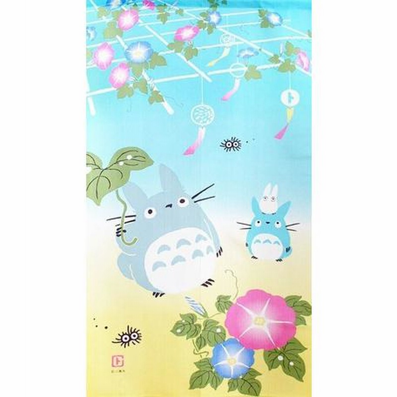 ジブリ - タペストリー スタジオジブリ ジブリ となりのトトロ のれん 四季4枚セット 85
