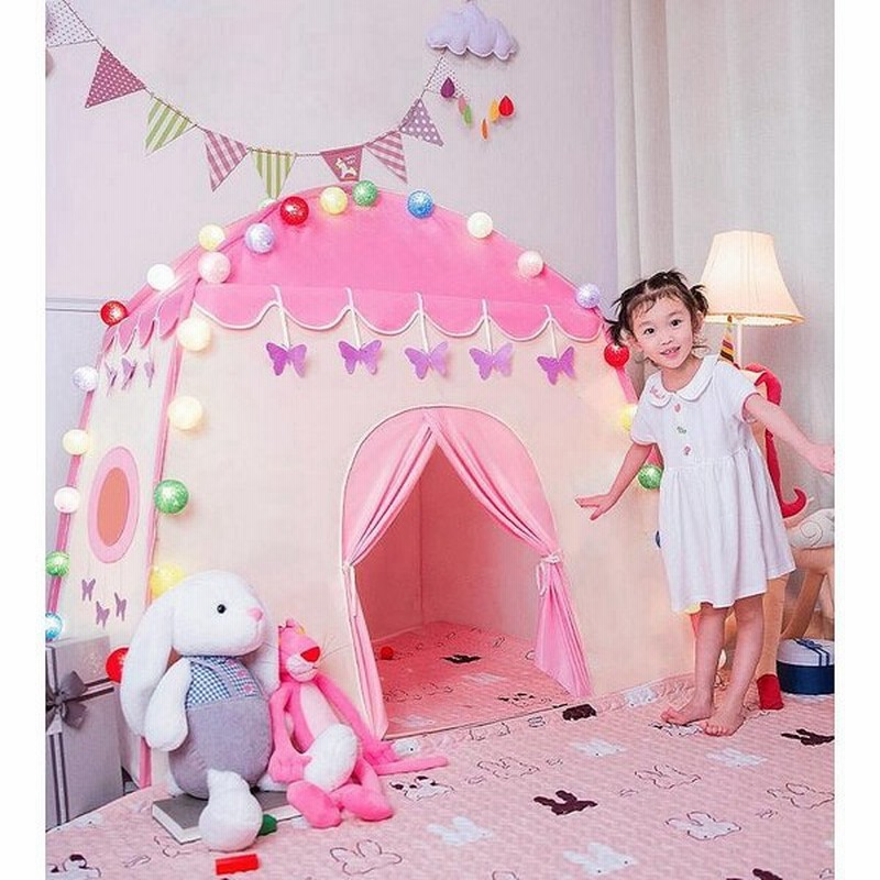 女の子 キャンプ 可愛い プレイテント プリンセス城型 室内 室外 キッズテント 子供部屋 知育玩具 独立空間 睡眠テント 子どもテント ゲームハウス プレゼント 通販 Lineポイント最大get Lineショッピング