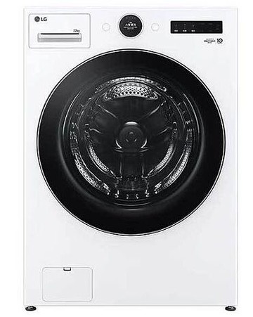 LG 樂金 22公斤滾筒洗衣機 冰瓷白 AI DD™ 蒸洗脫 WD-S22FW 含基本定位安裝
