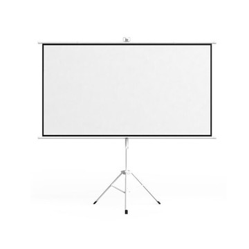 【Yaber】落地支架投影布幕 72吋 (16:9)