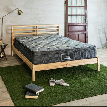 【obis】Vinson導電紗科技乳膠硬式獨立筒床墊單人3.5×6.2