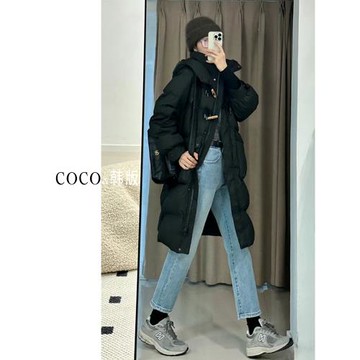 淺藍直筒加絨牛仔褲女2023冬季新款設計感顯瘦小個子高腰煙管褲子