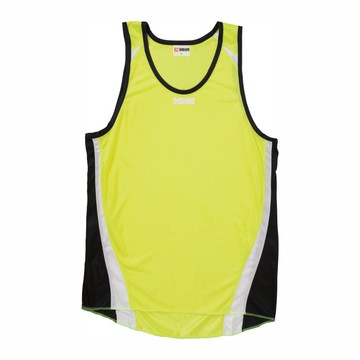 《Sasaki》排汗速乾專業田徑背心(正式徑賽專用)(巴西黃/白/黑)/889027