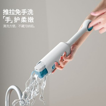 🔥桃園出貨🔥舒小福新款免手迷你拖把手持桌面清潔代替抹布多功能吸水海綿