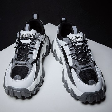 男鞋春季新款韓版潮流老爹鞋百搭運動休閑網紅ins鞋子男夏季