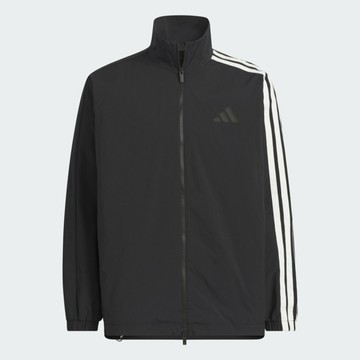 Adidas St 3st Wv Tt JL6091 男 立領外套 運動外套 休閒穿搭 黑 白 亞版