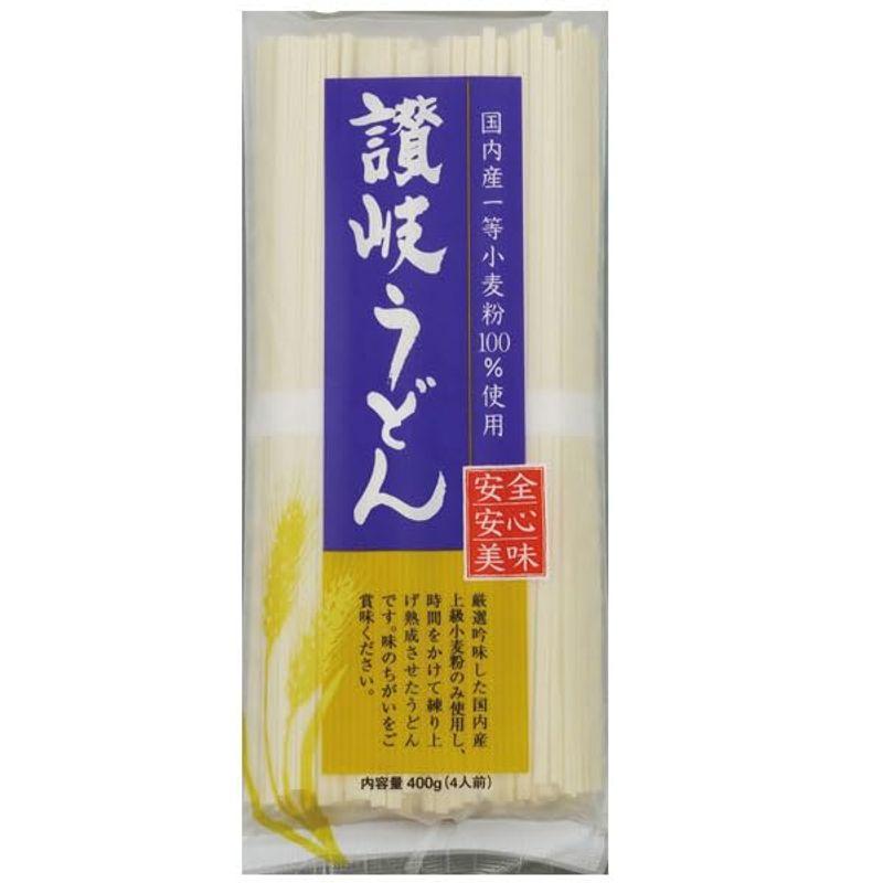 讃岐物産 国産小麦讃岐うどん 400g×12袋入り お中元 お歳暮 ギフト 贈り物 贈答 ギフト 直送 正規代理店