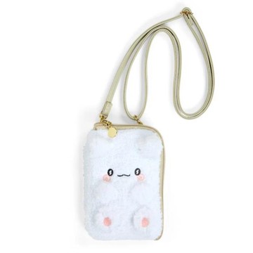 小禮堂 Sanrio 三麗鷗 花丸 絨毛造型手機包 (我的小幽靈)