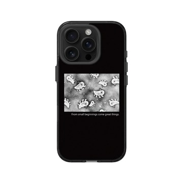 iPhone 16 Pro Clear (相機按鈕) 酷墨灰 - 怪奇事物所 Incrediville - 所長細胞群_黑