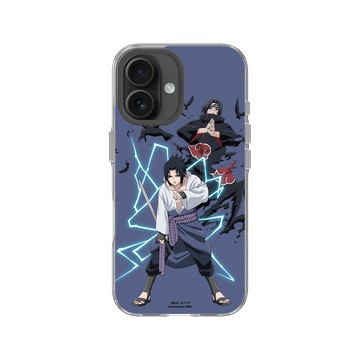 iPhone 16 Clear 透明 - 火影忍者 Naruto - 角色系列-宇智波鼬&宇智波佐助