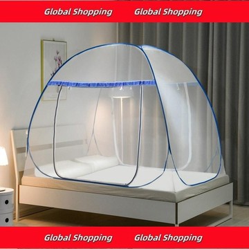熱銷🚛蚊帳免安裝 懞古包 蚊帳1米5床 可折疊1米8床mosquito net 1米2床