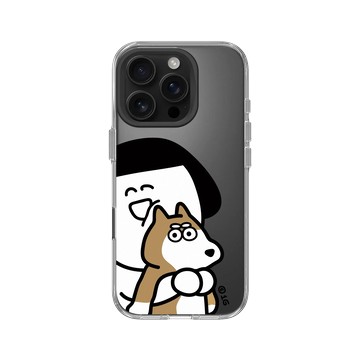 iPhone 16 Pro Clear Case（相機按鈕） 透明 - 1G - 抱一個