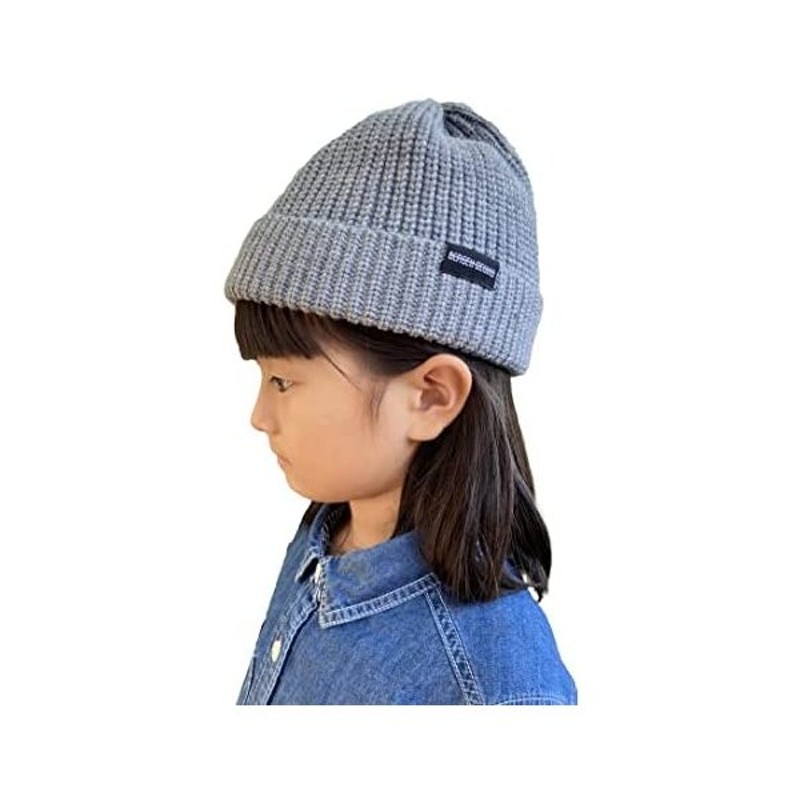 Trax Shop 11色 ニット帽 キッズ 女の子 帽子 女子 小学生 子ども 子供 ニットキャップ グレー 52 0 Cm 通販 Lineポイント最大0 5 Get Lineショッピング