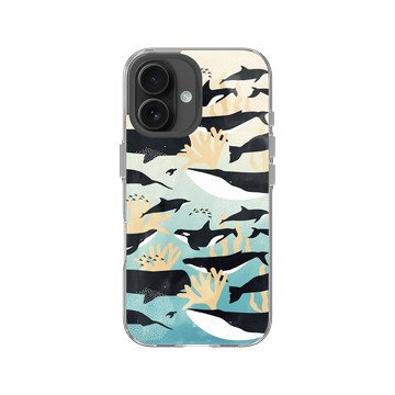 iPhone 16 Clear 透明 - 花生騷 WasangShow - 鯨魚海