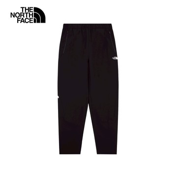 女款黑色DWR防潑水戶外徒步長褲｜8ECZJK3