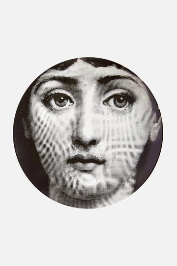 FORNASETTI Tema e Variazioni N° 1 porcelain wall plate Unisex