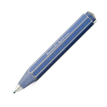 預購商品 德國 KAWECO AL Sport Stonewashed 系列原子筆 1.0mm 藍色 4250278608484 /支【APP滿額下單4%點數(單一帳號最高1000點)】7/31止