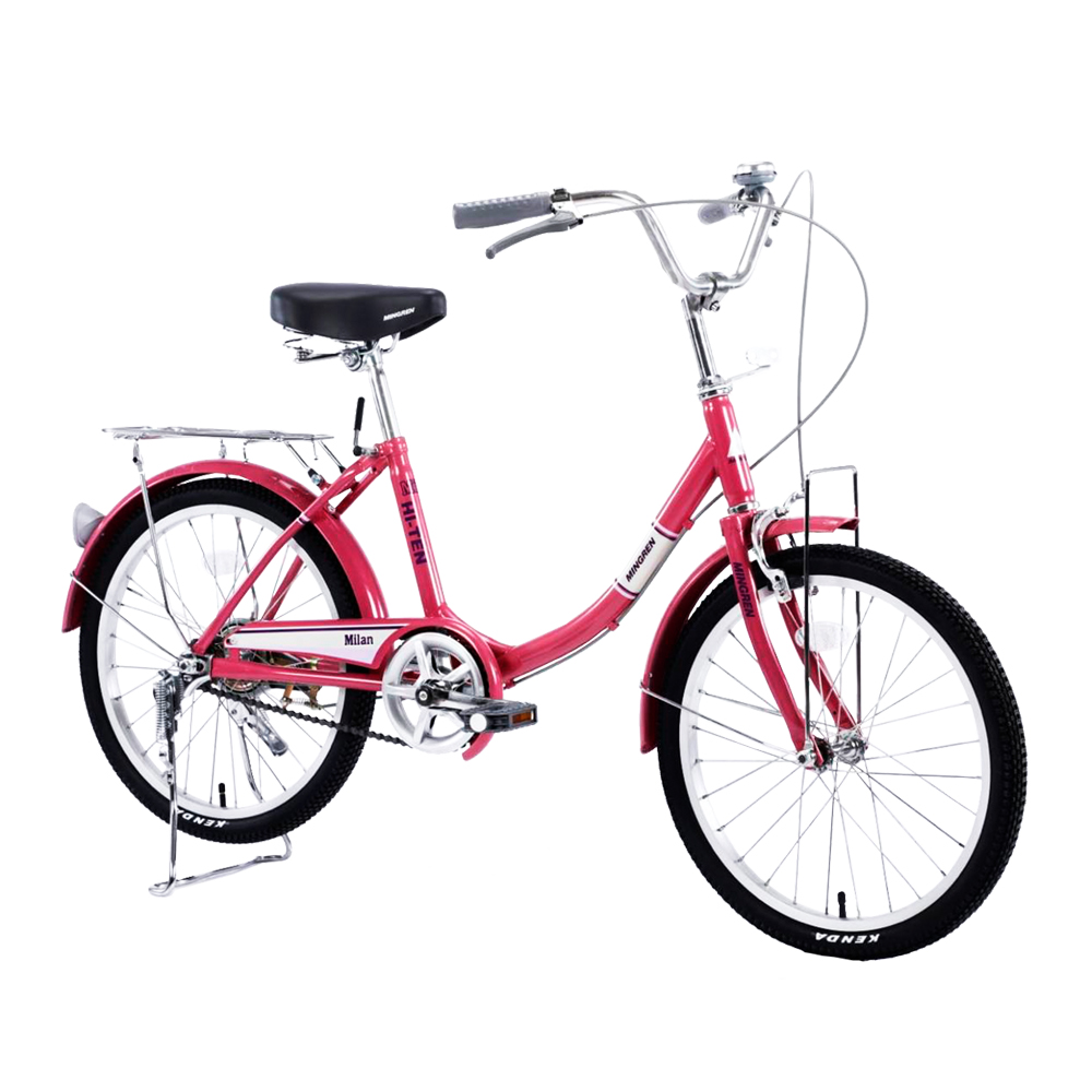 BIKEONE MG4 200米蘭20吋單速文藝小清新淑女車低跨點設計城市休閒