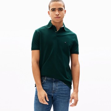 【Tommy Hilfiger】Stretch Regular Polo _綠色